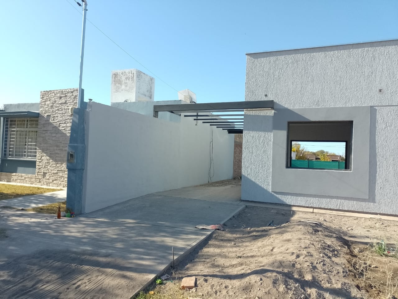 Entrada de la vivienda