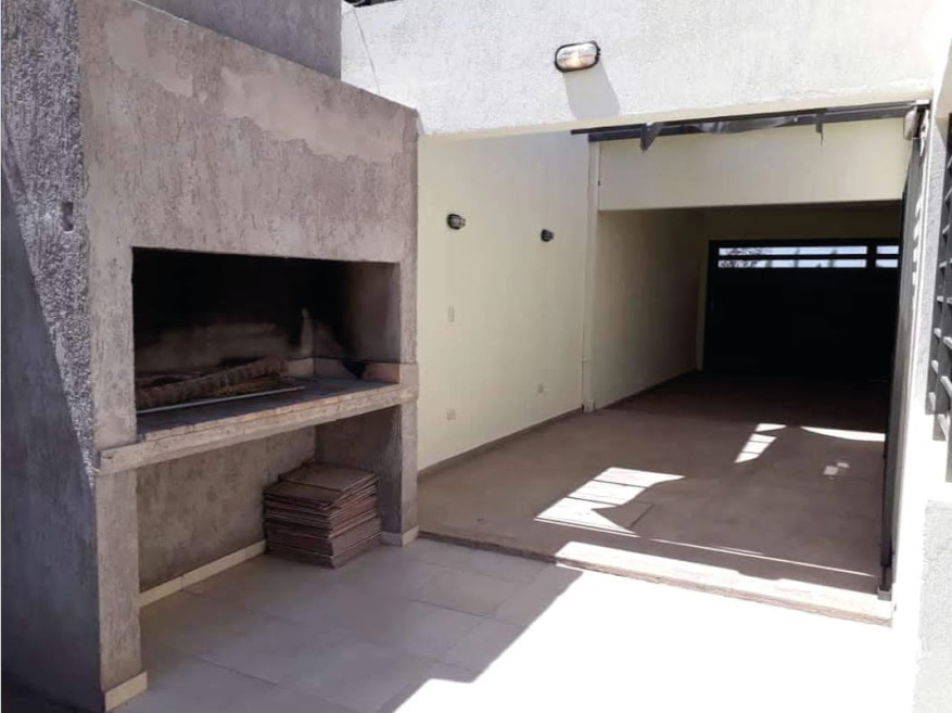 Churrasquera de la vivienda