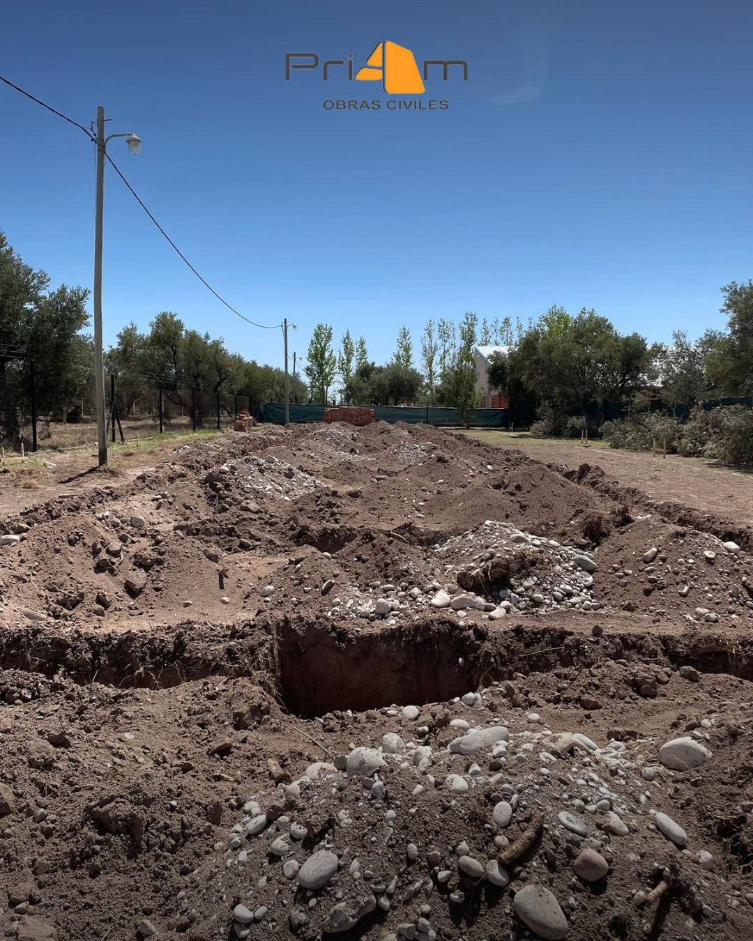 Construcción del colegio